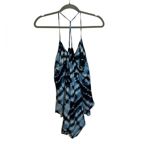 ASOS Tie Dye Handkerchief Flowy Top - Picture 2 of 4
